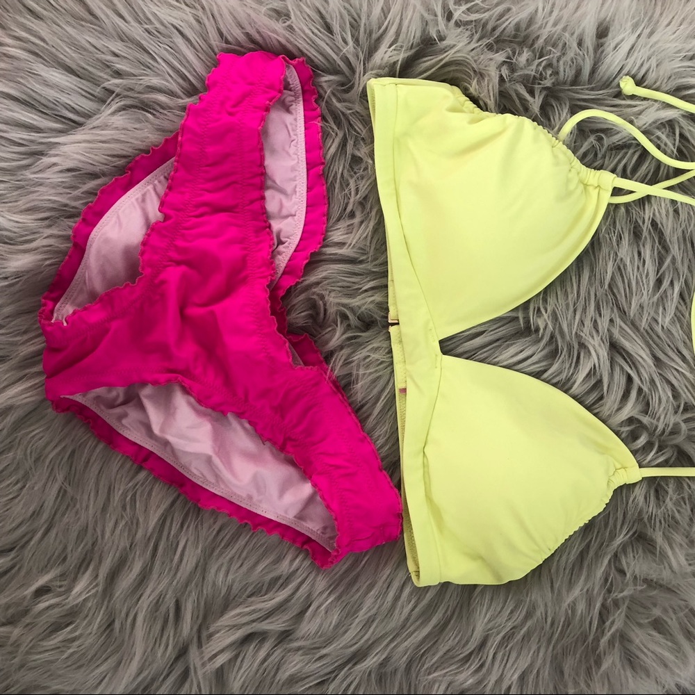 Victoria’s Secret neon bikini